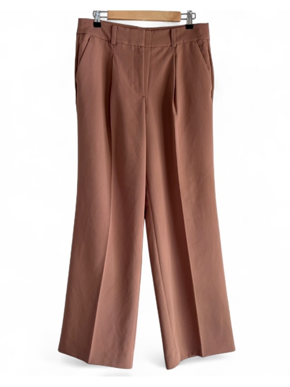 Loft Peyton High Waist Wide Leg Trousers Size 6